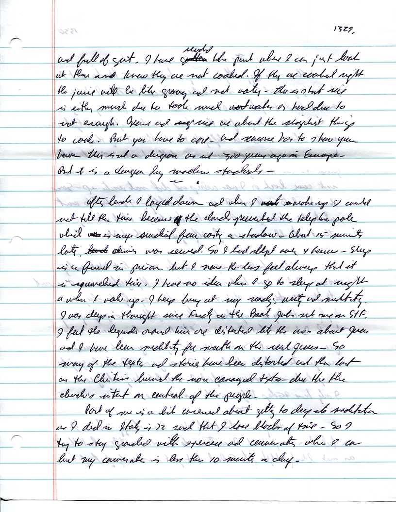 Dr John WorldPeace 2008 Prison Journal